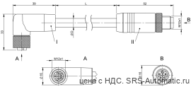 Соединительный кабель Balluff BCC M425-M415-3L-386-PX85A5-150 - Соединительный кабель Balluff BCC M425-M415-3L-386-PX85A5-150