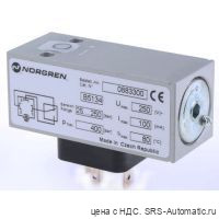 Norgren Serie 18D Druckschalter für Flüssigkeit, Öl, , Öffner/ Schließer, max. 250 bar