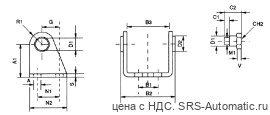 Вилка опорная acc 063 - Вилка опорная acc 063