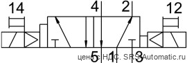 Festo VSVA-B-D52-H-A1-1R5L Распределитель - Festo VSVA-B-D52-H-A1-1R5L Распределитель