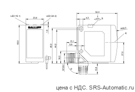 Оптический датчик Balluff BOS 23K-PA-LK10-S4 - Оптический датчик Balluff BOS 23K-PA-LK10-S4