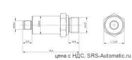 Датчик давления Balluff BSP B600-HV004-D05S1A-S4 - Датчик давления Balluff BSP B600-HV004-D05S1A-S4