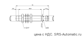 Индуктивный датчик Balluff BES 516-356-S4-C - Индуктивный датчик Balluff BES 516-356-S4-C