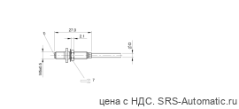 Индуктивный датчик Balluff BES M05ED-PSC08B-BP02-R50 - Индуктивный датчик Balluff BES M05ED-PSC08B-BP02-R50