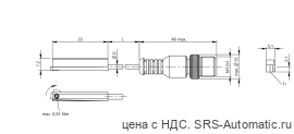 Магнитный датчик для цилиндра Balluff BMF 315M-PS-W-2-S4-00,3 - Магнитный датчик для цилиндра Balluff BMF 315M-PS-W-2-S4-00,3
