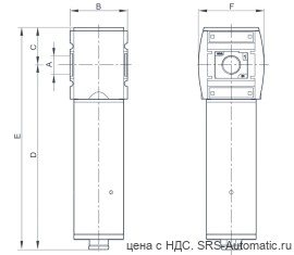 Aventics Мембранный осушитель, Cерия AS2-ADD – R412006080 - Aventics Мембранный осушитель, Cерия AS2-ADD – R412006080
