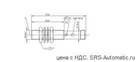 Оптический датчик Balluff BOS 12M-NA-LE10-S4 - Оптический датчик Balluff BOS 12M-NA-LE10-S4