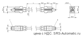 Соединительный кабель Balluff BCC HA72-HA72-9A-371-PX52L2-006 - Соединительный кабель Balluff BCC HA72-HA72-9A-371-PX52L2-006