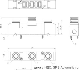 Aventics Входная плита – R422102810 - Aventics Входная плита – R422102810