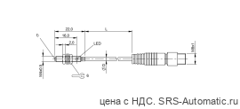 Индуктивный датчик Balluff BES M04EC-PSC10B-EP00,3-GS49 - Индуктивный датчик Balluff BES M04EC-PSC10B-EP00,3-GS49