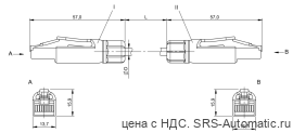 Соединительный кабель Balluff BCC E834-E834-90-334-PS54N2-450 - Соединительный кабель Balluff BCC E834-E834-90-334-PS54N2-450