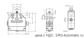 Одиночный выключатель Balluff BNS 819-FL-60-101-FD-S80R - Одиночный выключатель Balluff BNS 819-FL-60-101-FD-S80R