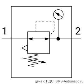 Регулятор давления SMC ARG20-F01G1-N-B - Регулятор давления SMC ARG20-F01G1-N-B