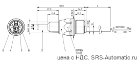 Емкостной датчик уровня Balluff BCS S44KK03-GPCFNG-EP02 - Емкостной датчик уровня Balluff BCS S44KK03-GPCFNG-EP02