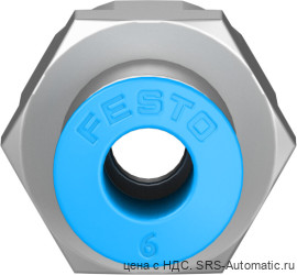 Festo QSF-1/4-6-B Штуцер - Festo QSF-1/4-6-B Штуцер