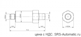 Датчик давления Balluff BSP B002-KV004-A06A1A-S4 - Датчик давления Balluff BSP B002-KV004-A06A1A-S4