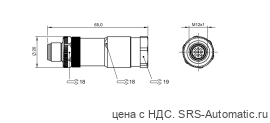 Разъем Balluff BCC M435-0000-2A-000-A1X575-000 - Разъем Balluff BCC M435-0000-2A-000-A1X575-000