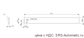 Транспондер RFID Balluff BIS U-180-A0/C0M - Транспондер RFID Balluff BIS U-180-A0/C0M
