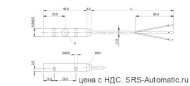 Индуктивный датчик Balluff BES Q08ZE-POC20B-BV06 - Индуктивный датчик Balluff BES Q08ZE-POC20B-BV06