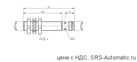 Индуктивный датчик Balluff BES M12MI-PSC40A-S04G-W07 - Индуктивный датчик Balluff BES M12MI-PSC40A-S04G-W07