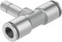 Festo NPQM-T-Q8-S8-P10 Тройник - Festo NPQM-T-Q8-S8-P10 Тройник