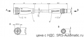 Соединительный кабель Balluff BCC M415-M313-3F-300-PX0334-010 - Соединительный кабель Balluff BCC M415-M313-3F-300-PX0334-010