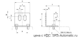 Aventics Крепежный уголок, Cерия MU1-MBR-…-W02 – 1821336021 - Aventics Крепежный уголок, Cерия MU1-MBR-…-W02 – 1821336021