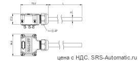 Распределительная коробка Balluff BPI T00N-K-00-KPXN0-030 - Распределительная коробка Balluff BPI T00N-K-00-KPXN0-030