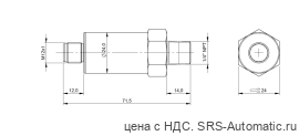 Датчик давления Balluff BSP B050-FV004-A04A1A-S4 - Датчик давления Balluff BSP B050-FV004-A04A1A-S4