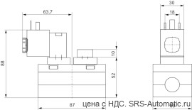 Aventics 5/2-пневмораспределитель, Cерия 581, размер 2 – 5812673650 - Aventics 5/2-пневмораспределитель, Cерия 581, размер 2 – 5812673650