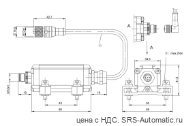 RFID головка чтения/записи Balluff BIS L-307-S115 - RFID головка чтения/записи Balluff BIS L-307-S115