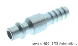 Стальной ниппель брс с штуцером под резиновый шланг серия 0b120 b-12 «безопасные брс с кнопкой»  225ac 00 51 x9 zi - Стальной ниппель брс с штуцером под резиновый шланг серия 0b120 b-12 «безопасные брс с кнопкой»  225ac 00 51 x9 zi