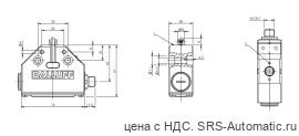 Одиночный выключатель Balluff BNS 813-FR-60-185-S80R - Одиночный выключатель Balluff BNS 813-FR-60-185-S80R