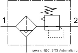 Festo LFR-1/2-D-5M-O-MIDI-A Фильтр-регулятор - Festo LFR-1/2-D-5M-O-MIDI-A Фильтр-регулятор