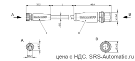 Соединительный кабель Balluff BCC M313-M413-3E-300-PX0334-100 - Соединительный кабель Balluff BCC M313-M413-3E-300-PX0334-100