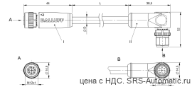 Соединительный кабель Balluff BCC M418-M428-3A-320-PX4825-050-C033 - Соединительный кабель Balluff BCC M418-M428-3A-320-PX4825-050-C033