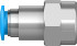 Festo QSF-1/4-8-B Штуцер - Festo QSF-1/4-8-B Штуцер