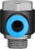 Festo QSLV-G1/4-8 Штуцер - Festo QSLV-G1/4-8 Штуцер