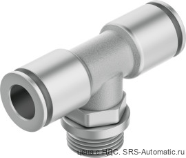 Festo NPQM-T-G14-Q8-P10 Штуцер - Festo NPQM-T-G14-Q8-P10 Штуцер