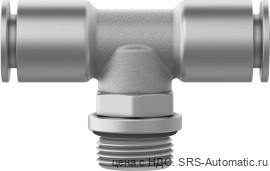 Festo NPQM-T-G14-Q8-P10 Штуцер - Festo NPQM-T-G14-Q8-P10 Штуцер