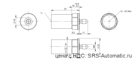 Транспондер RFID Balluff BIS M-143-02/A-M6-SP37 - Транспондер RFID Balluff BIS M-143-02/A-M6-SP37