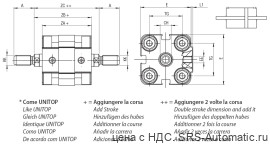 Wjm - двустороннего действия, с магнитным кольцом и двусторонним штоком - шток с наружной резьбой - номинальный диаметр от 20 до 25 wjm 025 0030 - Wjm - двустороннего действия, с магнитным кольцом и двусторонним штоком - шток с наружной резьбой - номинальный диаметр от 20 до 25 wjm 025 0030