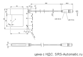 Щелевой датчик Balluff BGL 50F-001-00,2-S4 - Щелевой датчик Balluff BGL 50F-001-00,2-S4