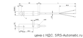 Индуктивный датчик Balluff BES Q08ZC-NSC20B-BP06 - Индуктивный датчик Balluff BES Q08ZC-NSC20B-BP06