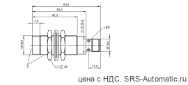 Индуктивный датчик Balluff BES M18EF1-PSC20F-S04G-S - Индуктивный датчик Balluff BES M18EF1-PSC20F-S04G-S