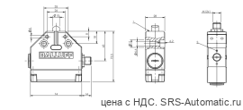 Одиночный выключатель Balluff BNS 813-FD-60-186-S4R - Одиночный выключатель Balluff BNS 813-FD-60-186-S4R