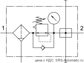 Festo LFR-1/2-D-MAXI-KA Блок подготовки воздуха - Festo LFR-1/2-D-MAXI-KA Блок подготовки воздуха