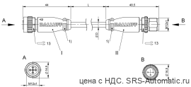 Соединительный кабель Balluff BCC M415-M413-3A-300-PH0334-030 - Соединительный кабель Balluff BCC M415-M413-3A-300-PH0334-030