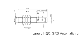 Оптический датчик Balluff BOS 12M-PA-LE10-03 - Оптический датчик Balluff BOS 12M-PA-LE10-03