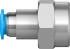 Festo QSF-3/8-8-B Штуцер - Festo QSF-3/8-8-B Штуцер